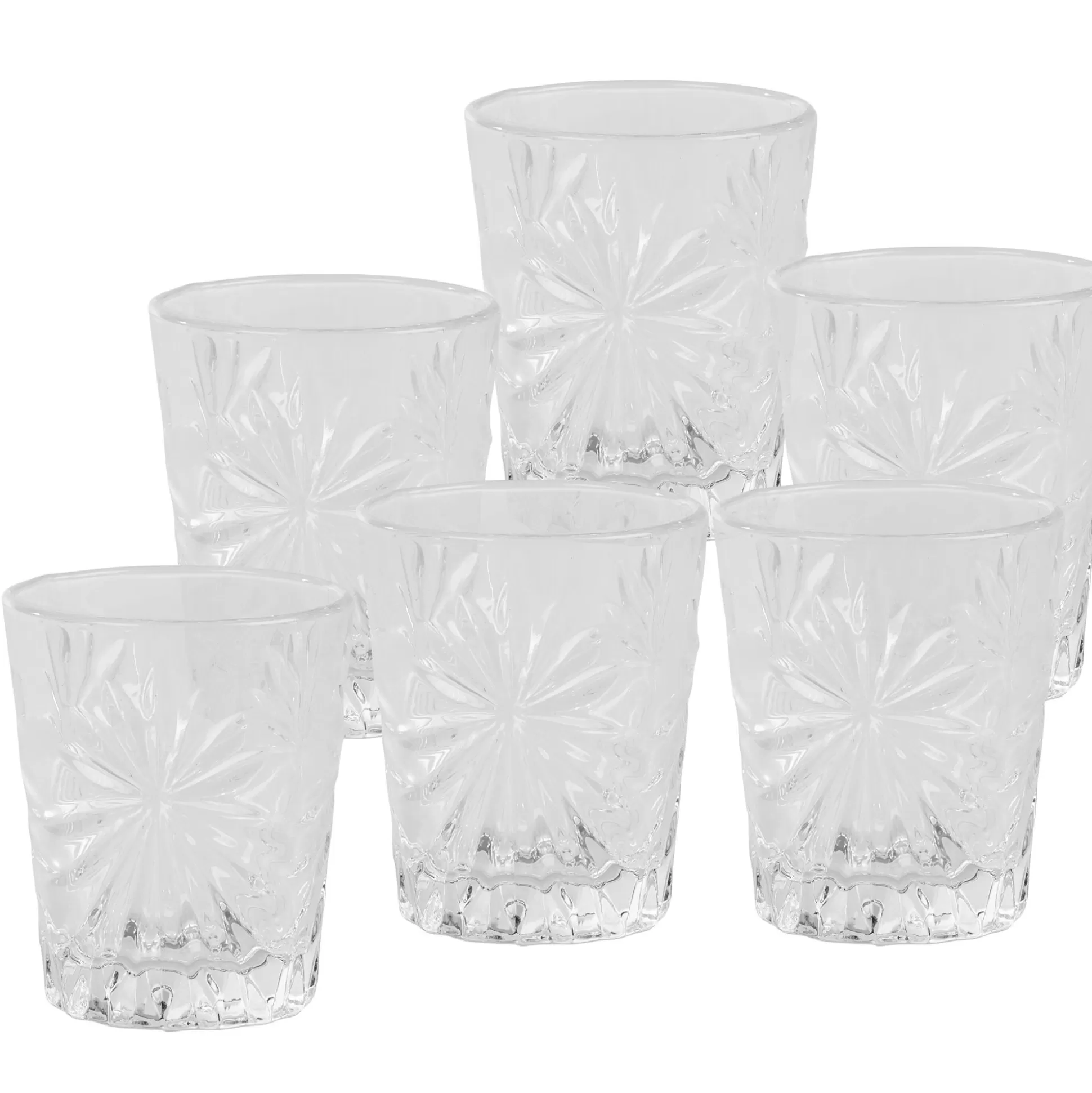 Copas De Cóctel<CASA Bar Vaso De Chupito Juego De 6 Transparente