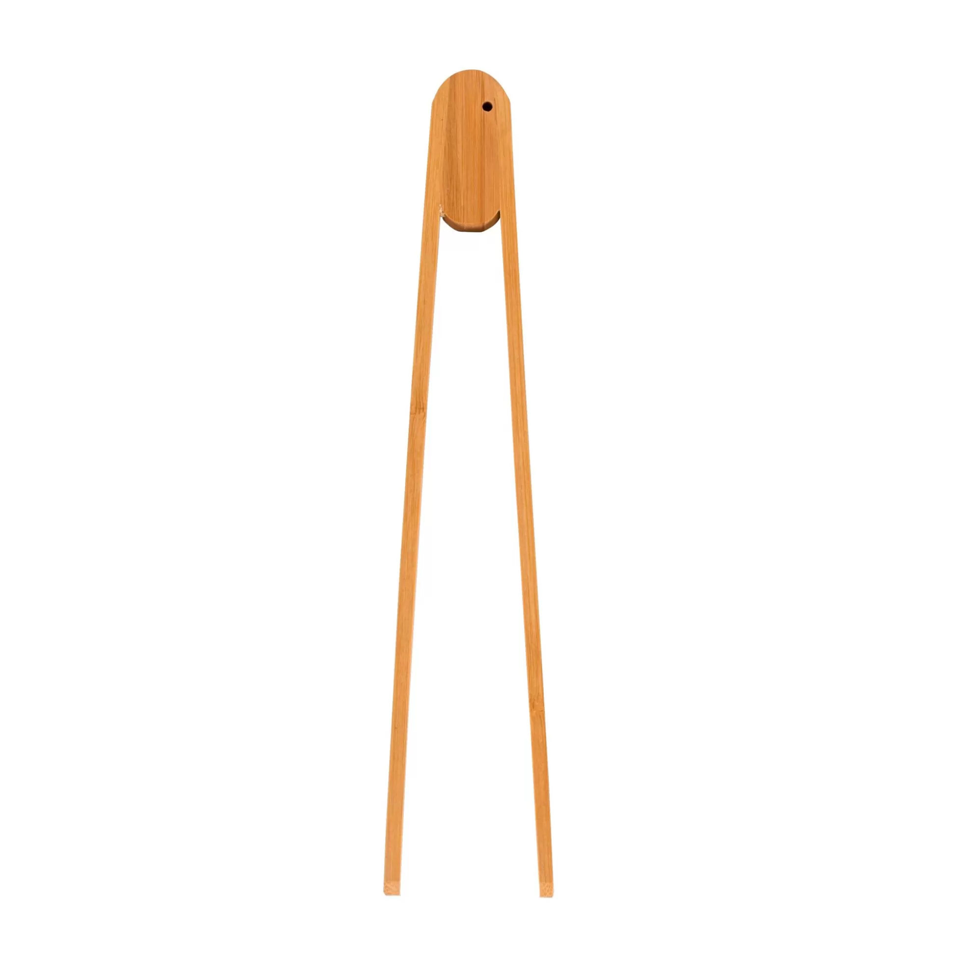 Instrumentos De Cocina<CASA Basic Bamboo Tenazas Para Barbacoa Natural