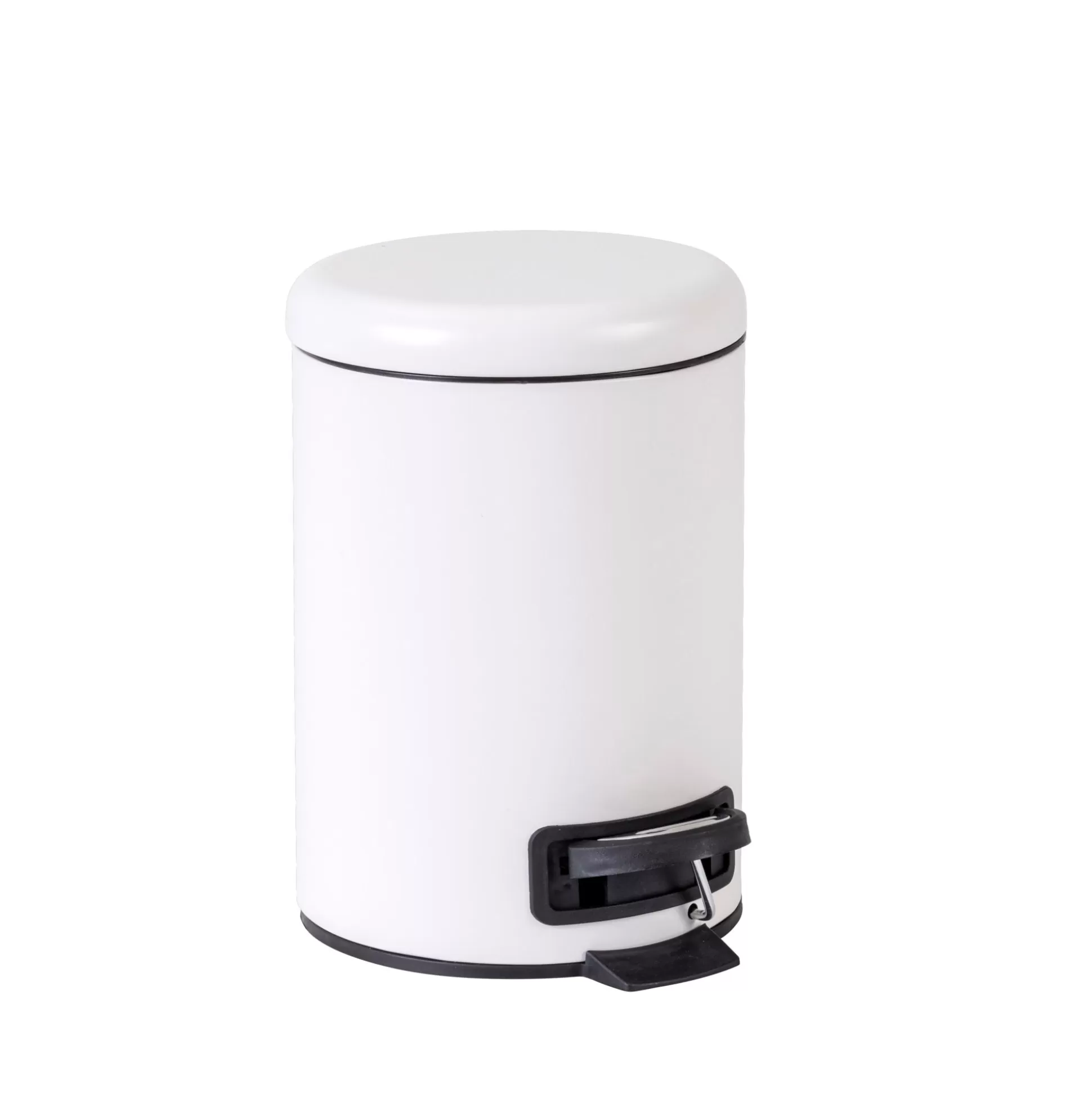 Cubos De Basura<CASA Basic White Cubo Con Pedal Blanco