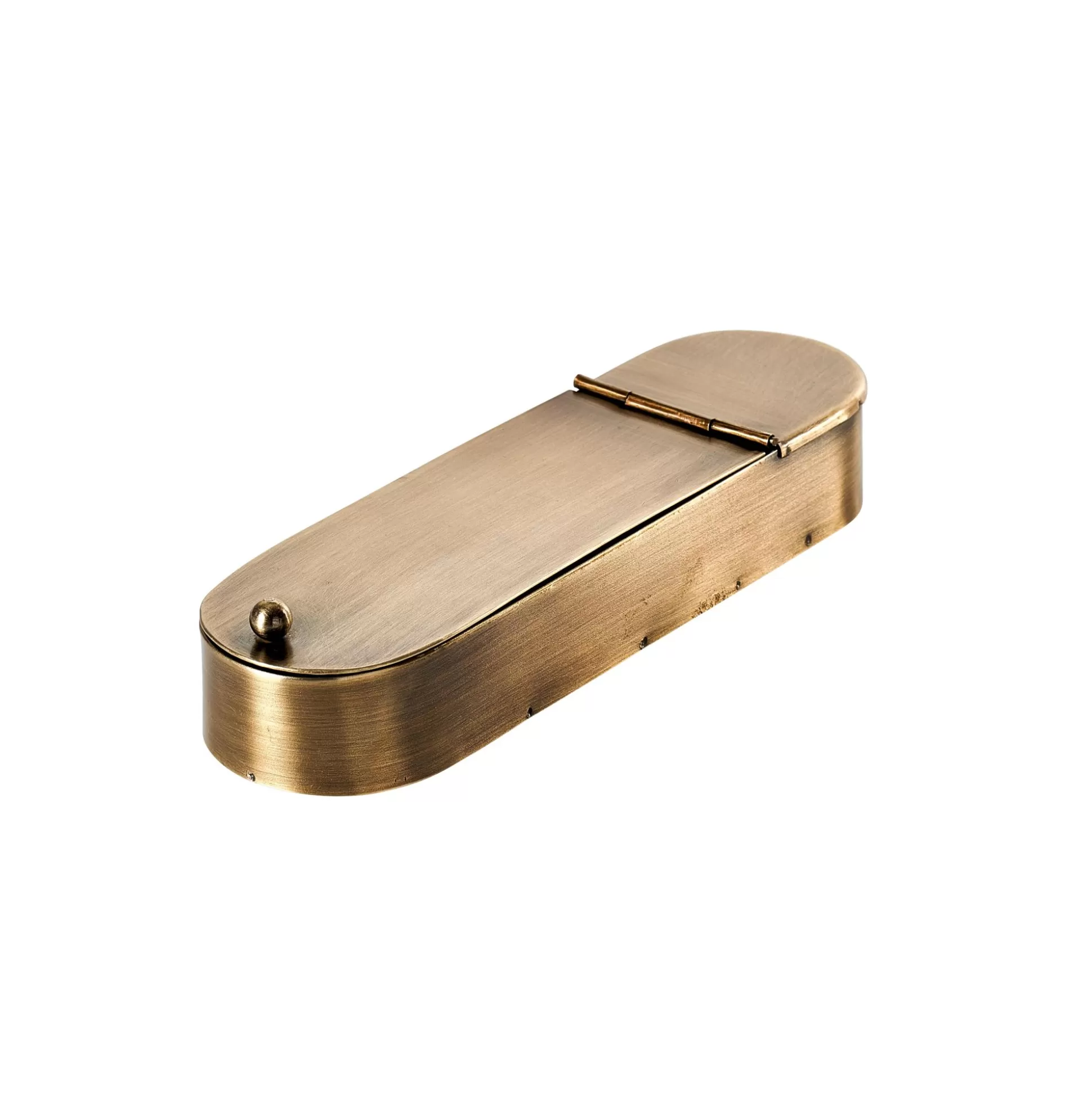 Cajas De Almacenamiento<CASA Brass Cubo Basura Mesa Bronceado