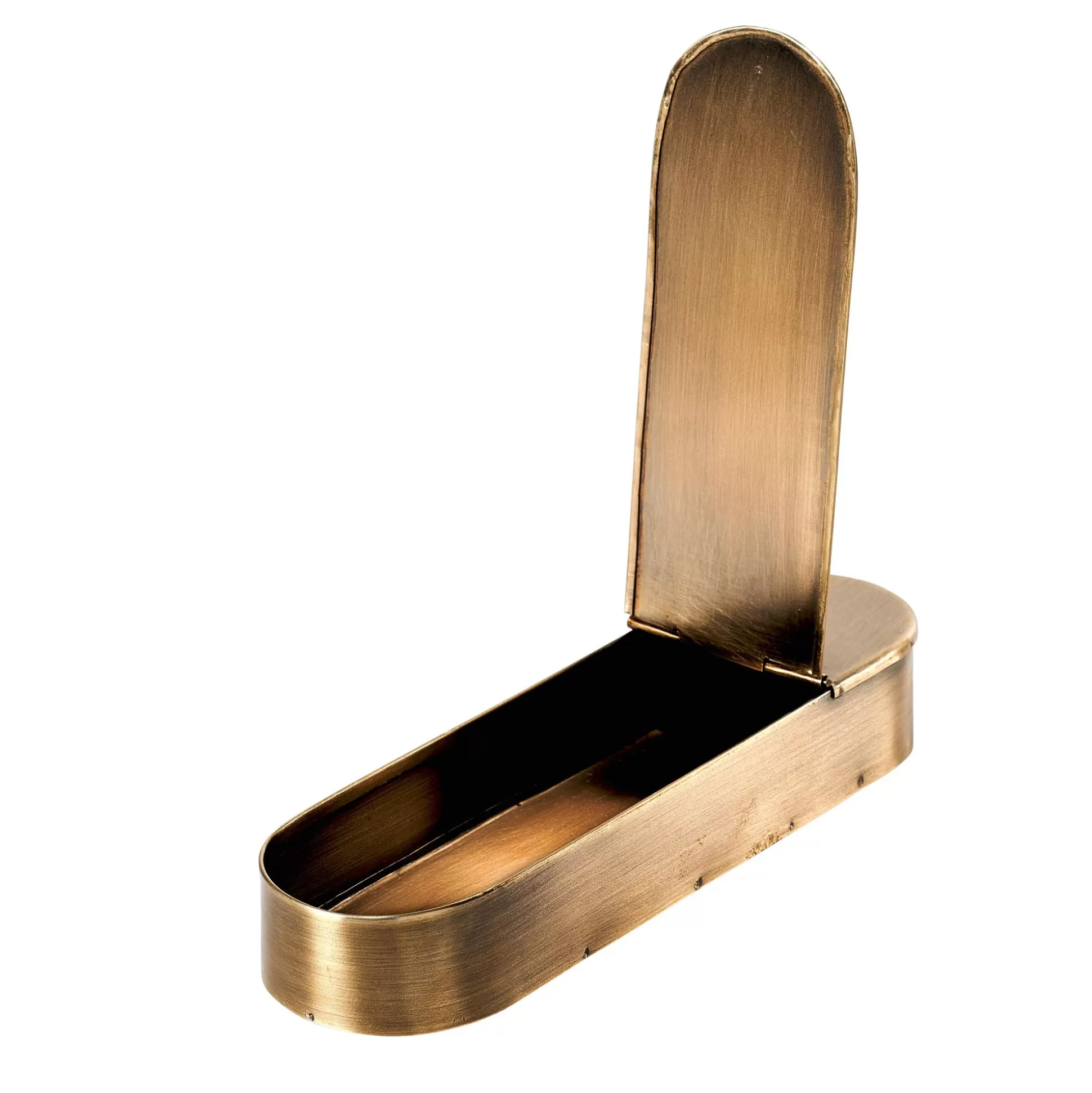 Cajas De Almacenamiento<CASA Brass Cubo Basura Mesa Bronceado