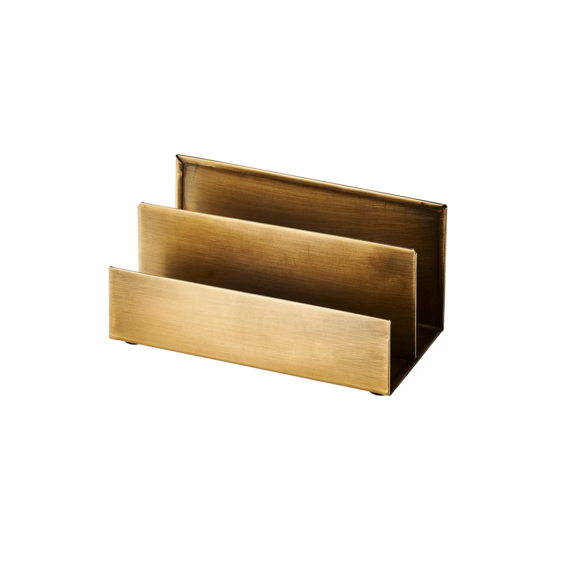 Cajas Para Cartas<CASA Brass Soporte Para Cartas 2 Compart. Bronceado