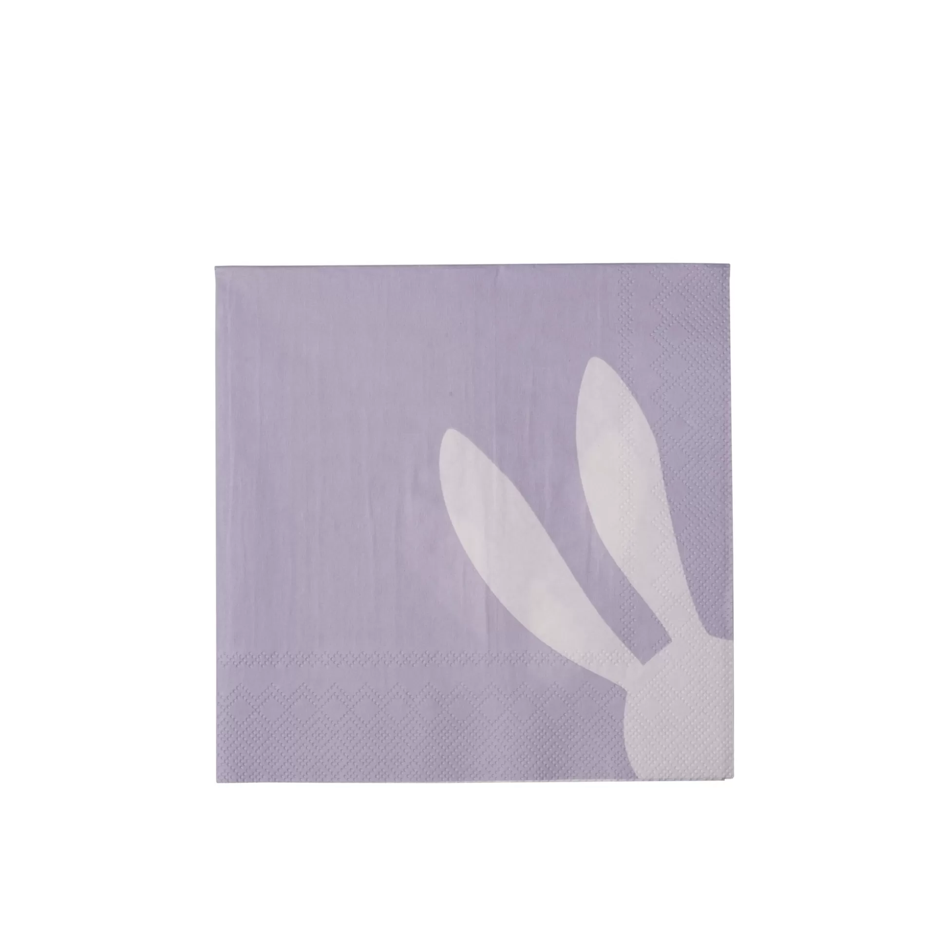 Servilletas<CASA Bunny Paquete De 20 Servilletas Morado