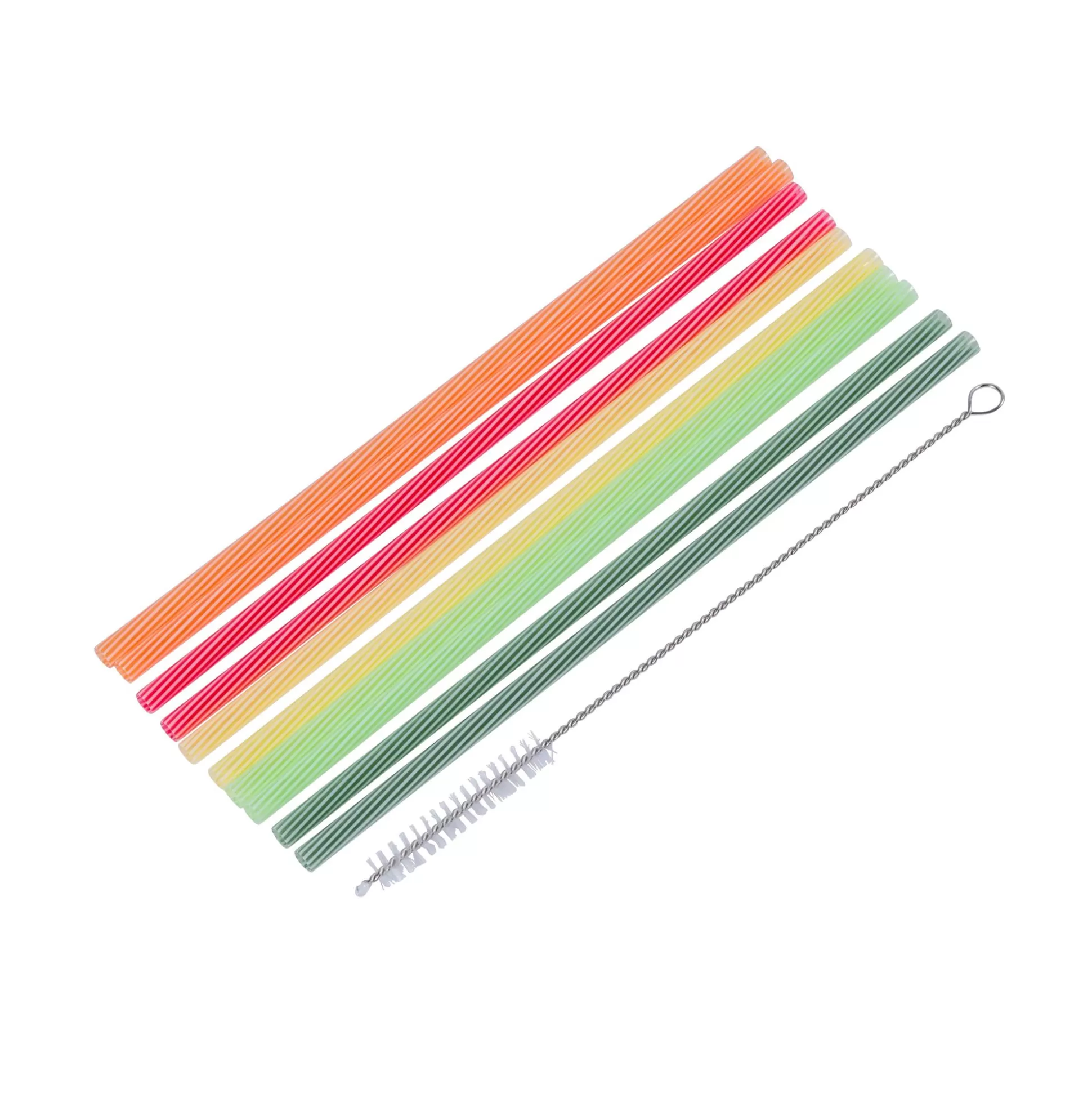 Accesorios Coctéles<CASA Eco Party Reutilizable Con Cepillo Mezcla De 5 Colores