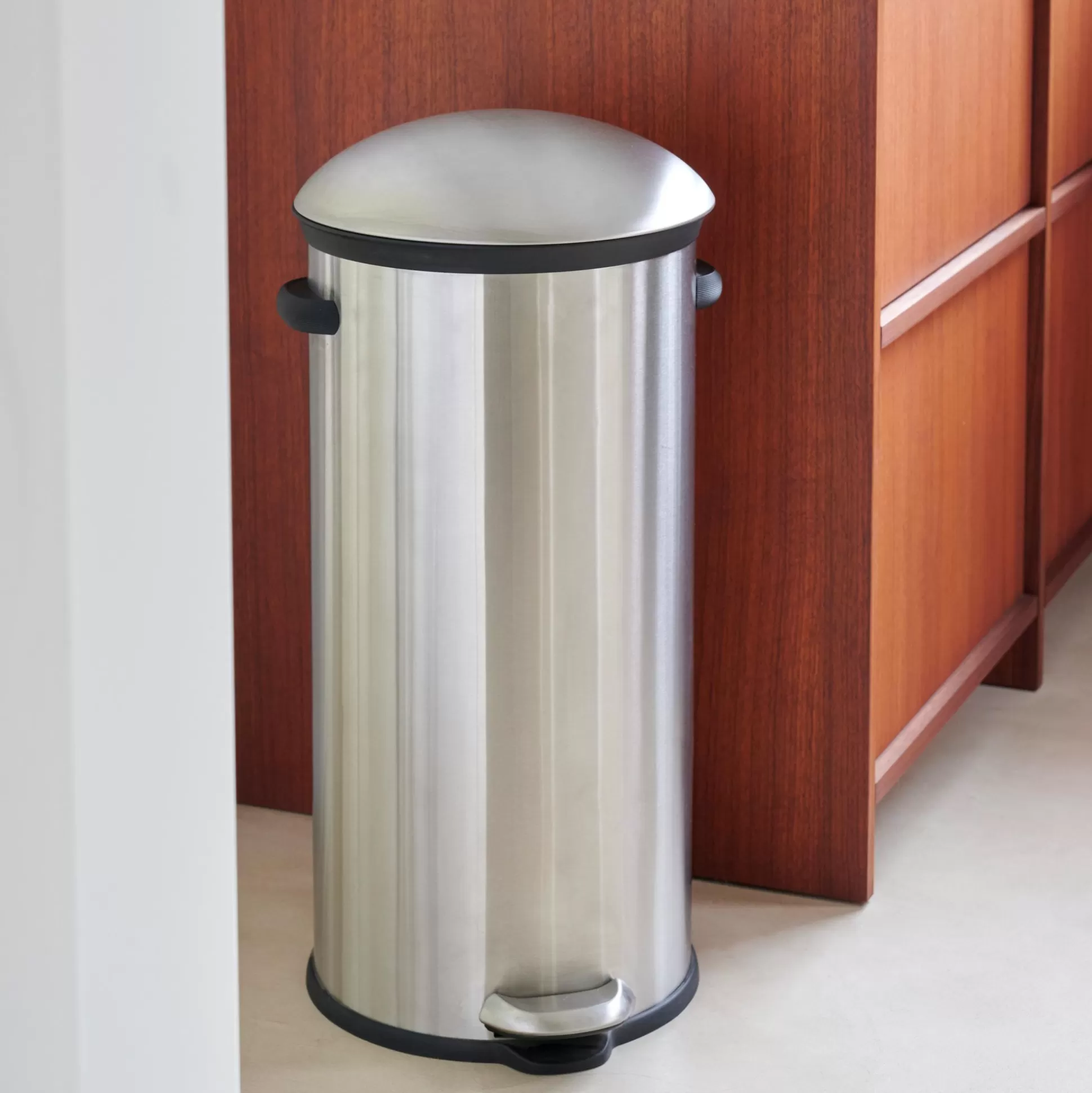 Cubos De Basura<CASA Elegance Cubo Con Pedal 30L Plateado