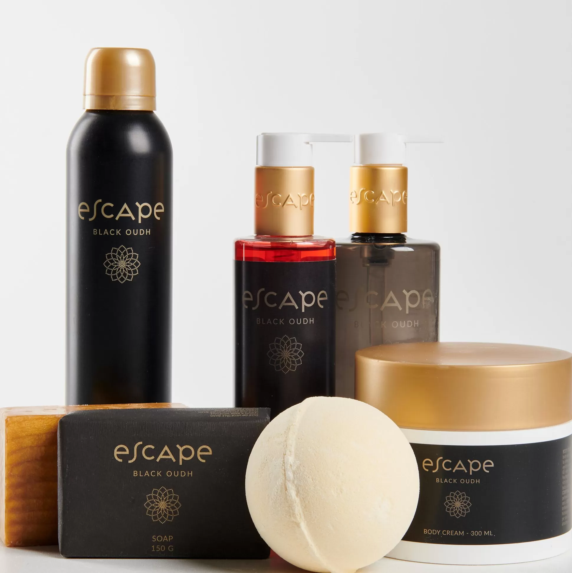 Tratamiento Corporal<CASA Escape Black Oudh Espuma De Ducha En Botella Negro Negro