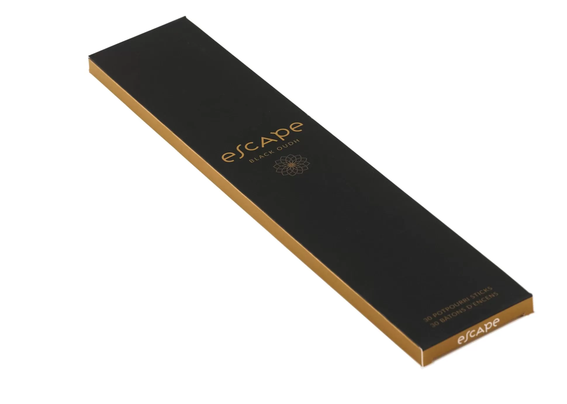 Articulos Aromáticos<CASA Escape Black Oudh Incienso 30 Palillos Negro