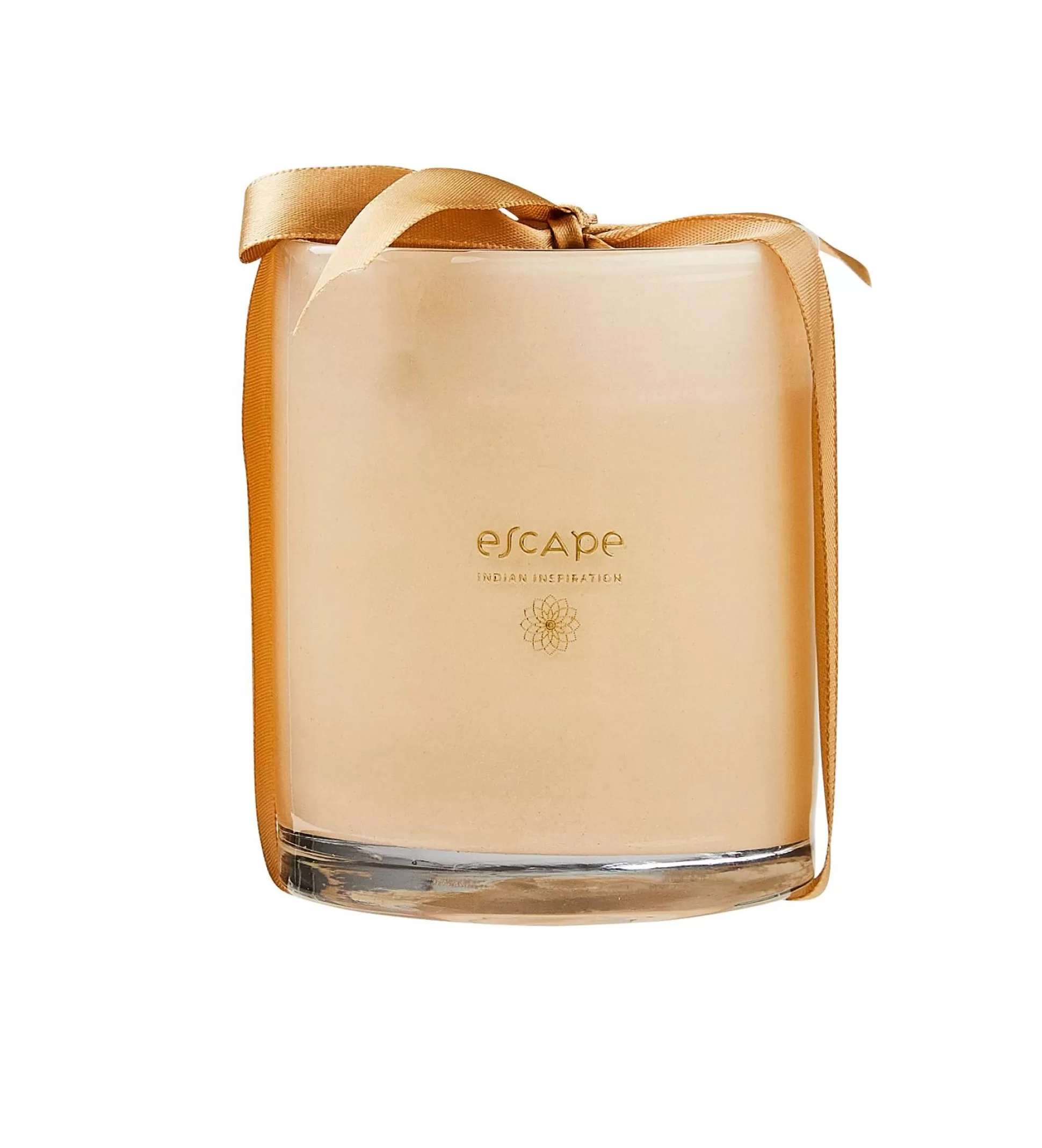 Velas<CASA Escape Indian Inspiration Vela Perfumada En Vaso Blanco, Beis, Multicolor