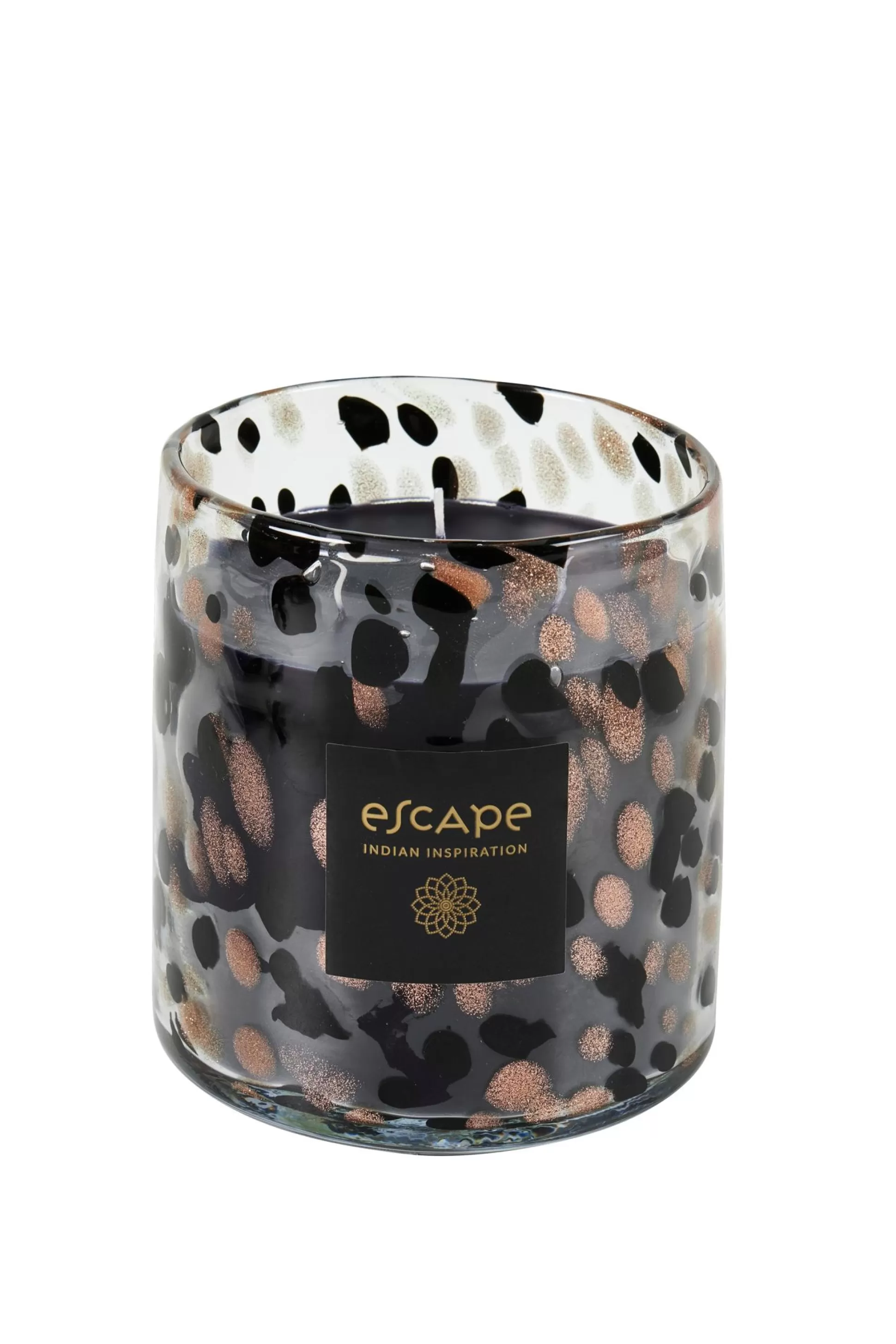 Velas<CASA Escape Indian Inspiration Vela Perfumada Xl Negro, Cobrizo, Multicolor
