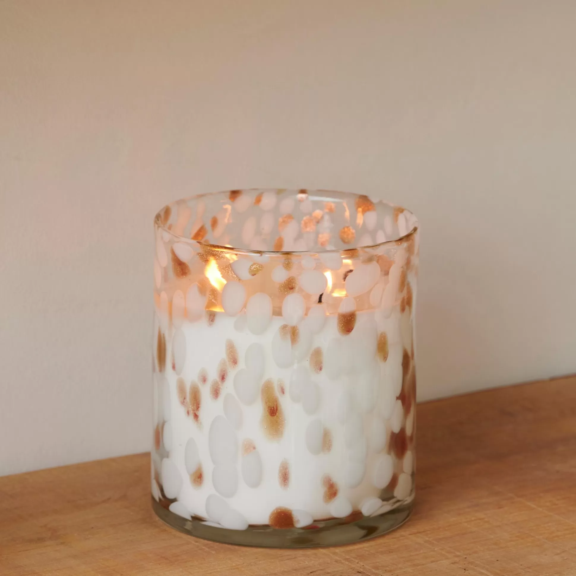 Velas<CASA Escape World Of Goa Vela Perfumada En Vaso Blanco, Dorado, Multicolor