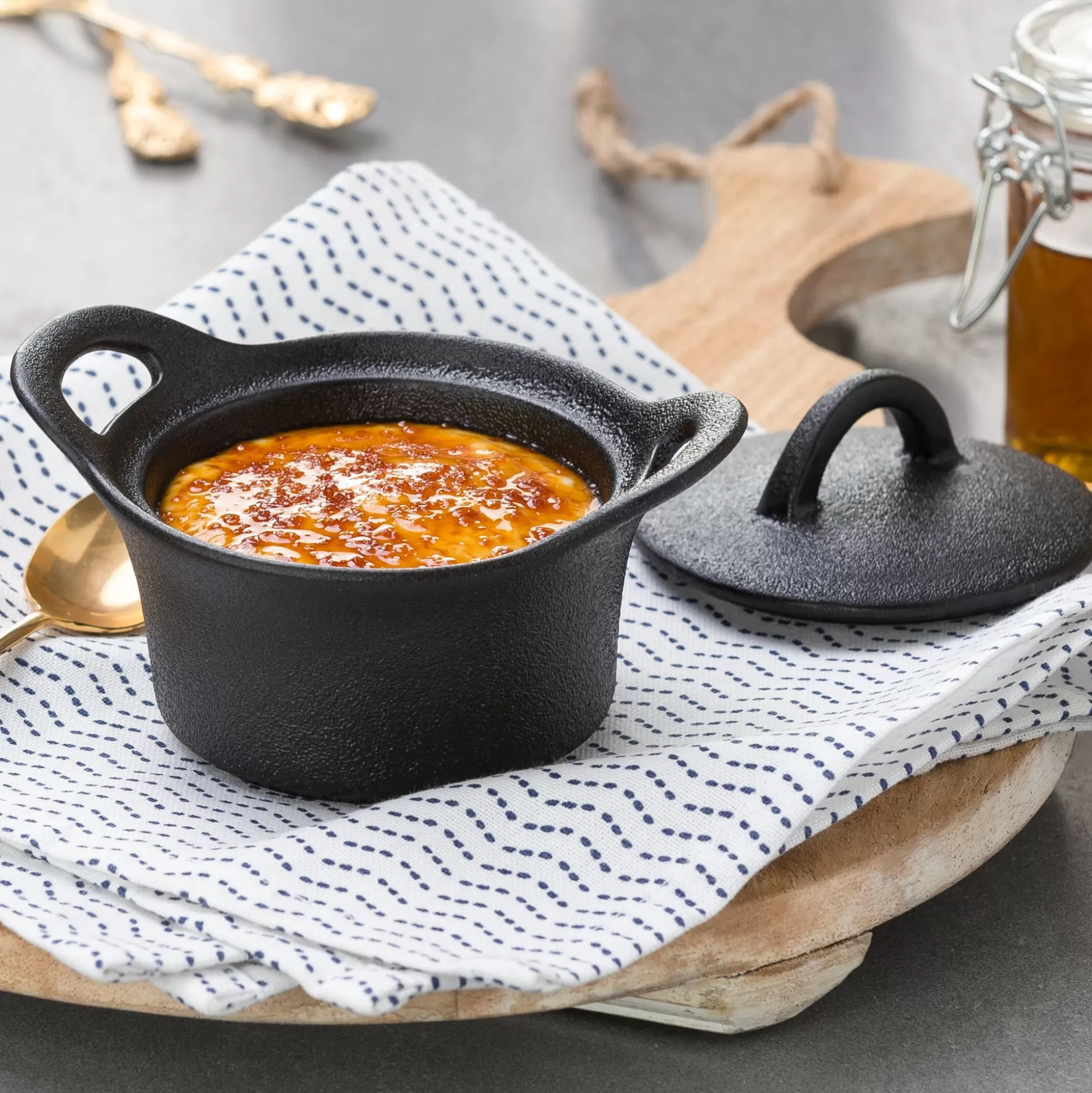 Fuentes De Horno<CASA Fero Cazuela Para Horno Con Tapa Negro