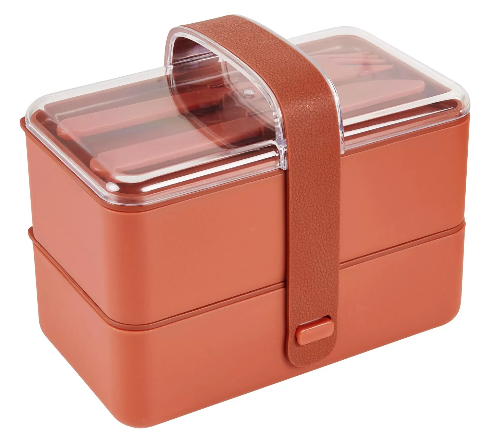 Fiambreras<CASA Freshmood Bentobox Naranja