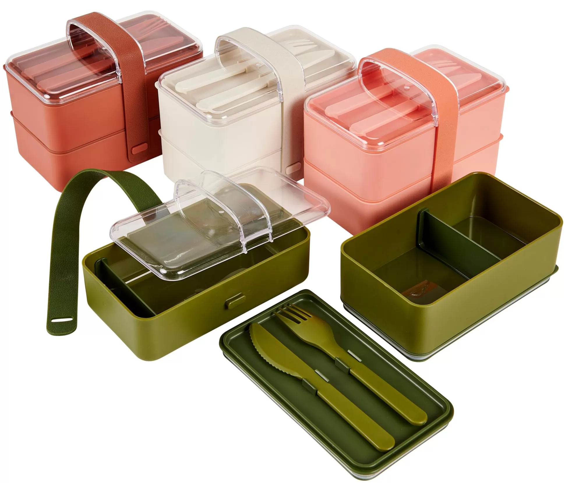 Fiambreras<CASA Freshmood Bentobox Verde