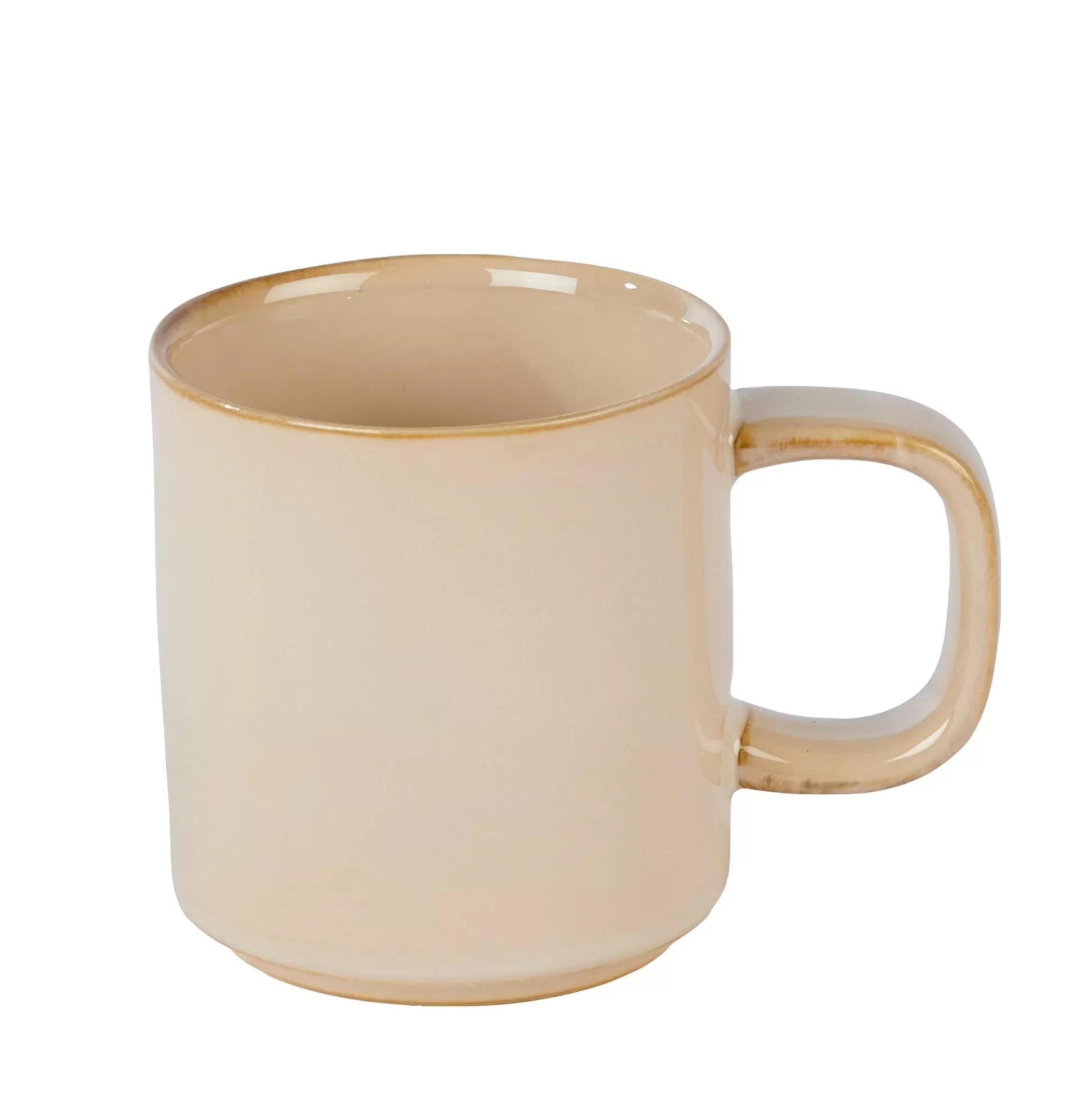 Tacitas<CASA Mineral Sand Taza Con Asa Beis