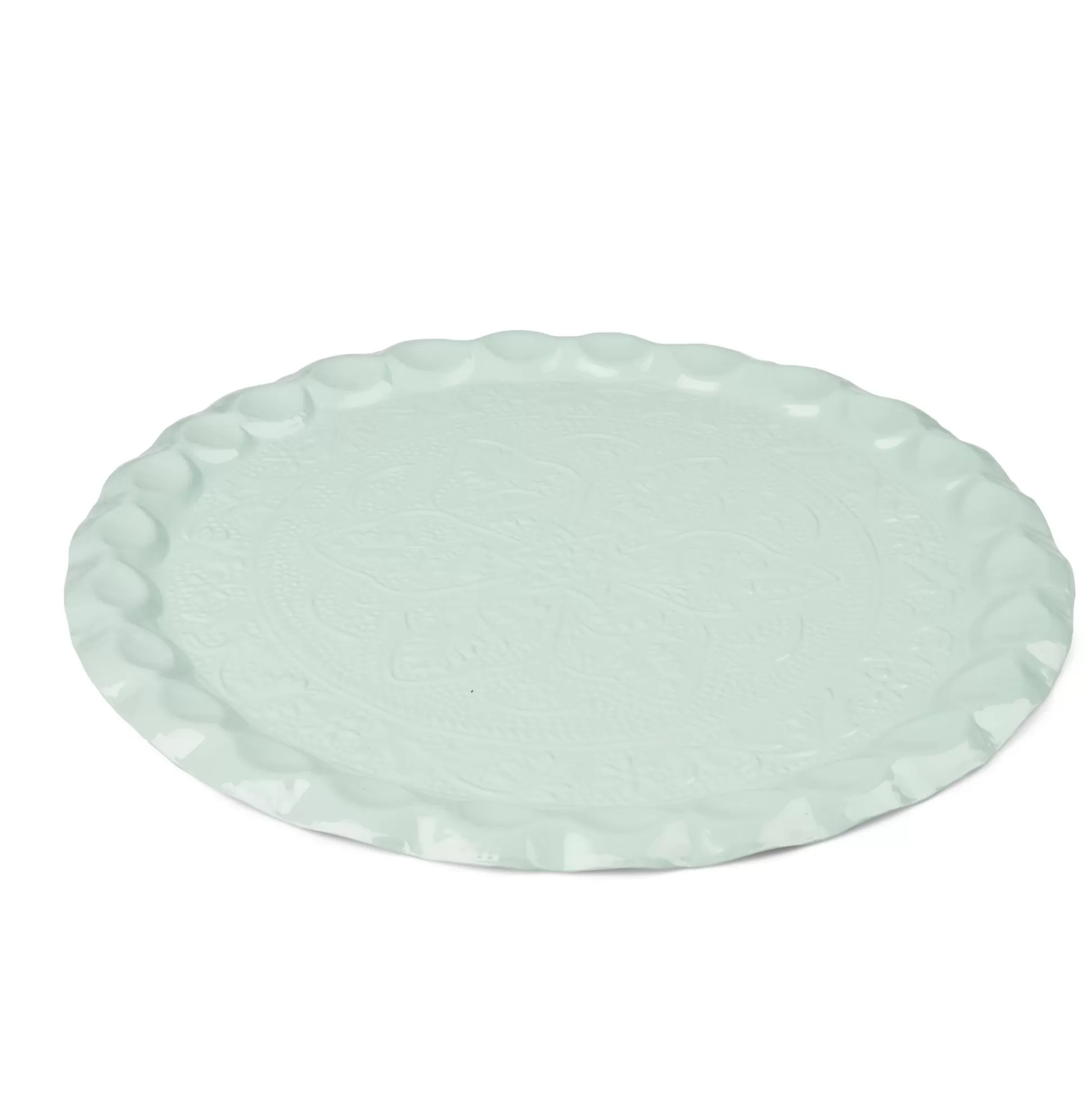 Fuentes Para Servir<CASA Nova Bandeja Para Presentar Morado, Crema, Menta