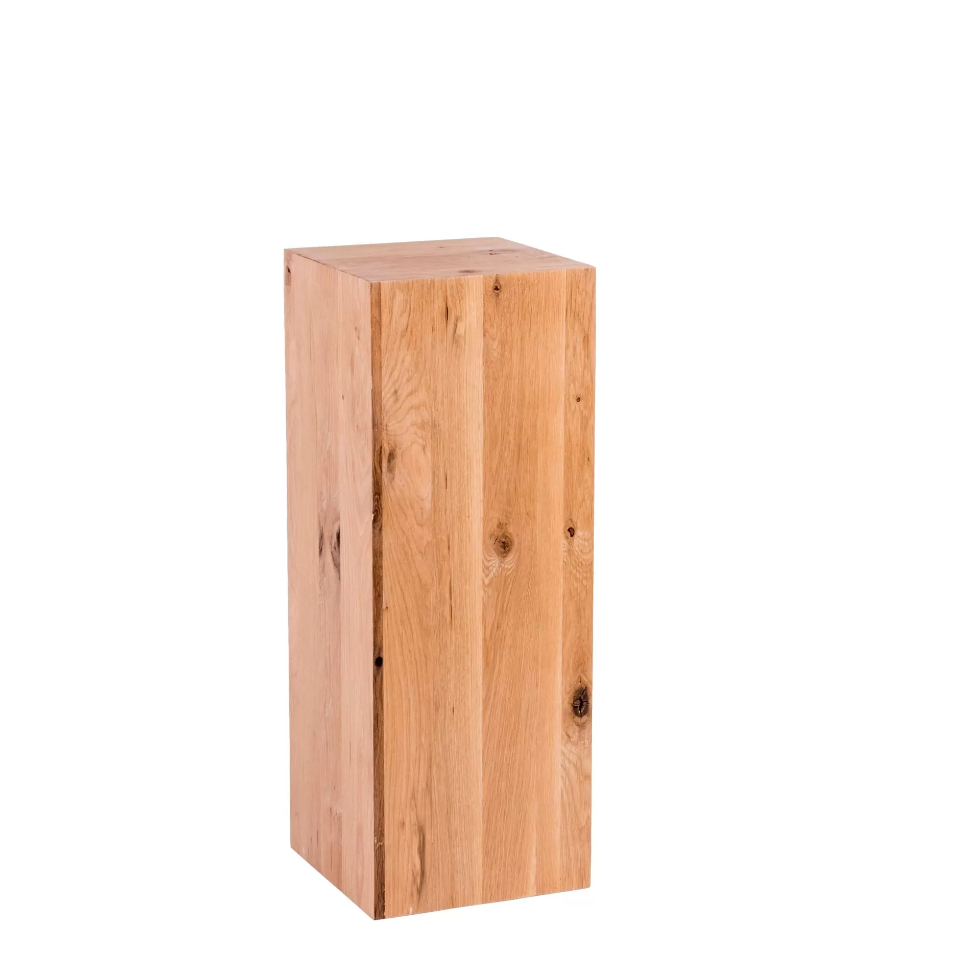 Soportes Para Plantas<CASA Oak Pedestal Natural