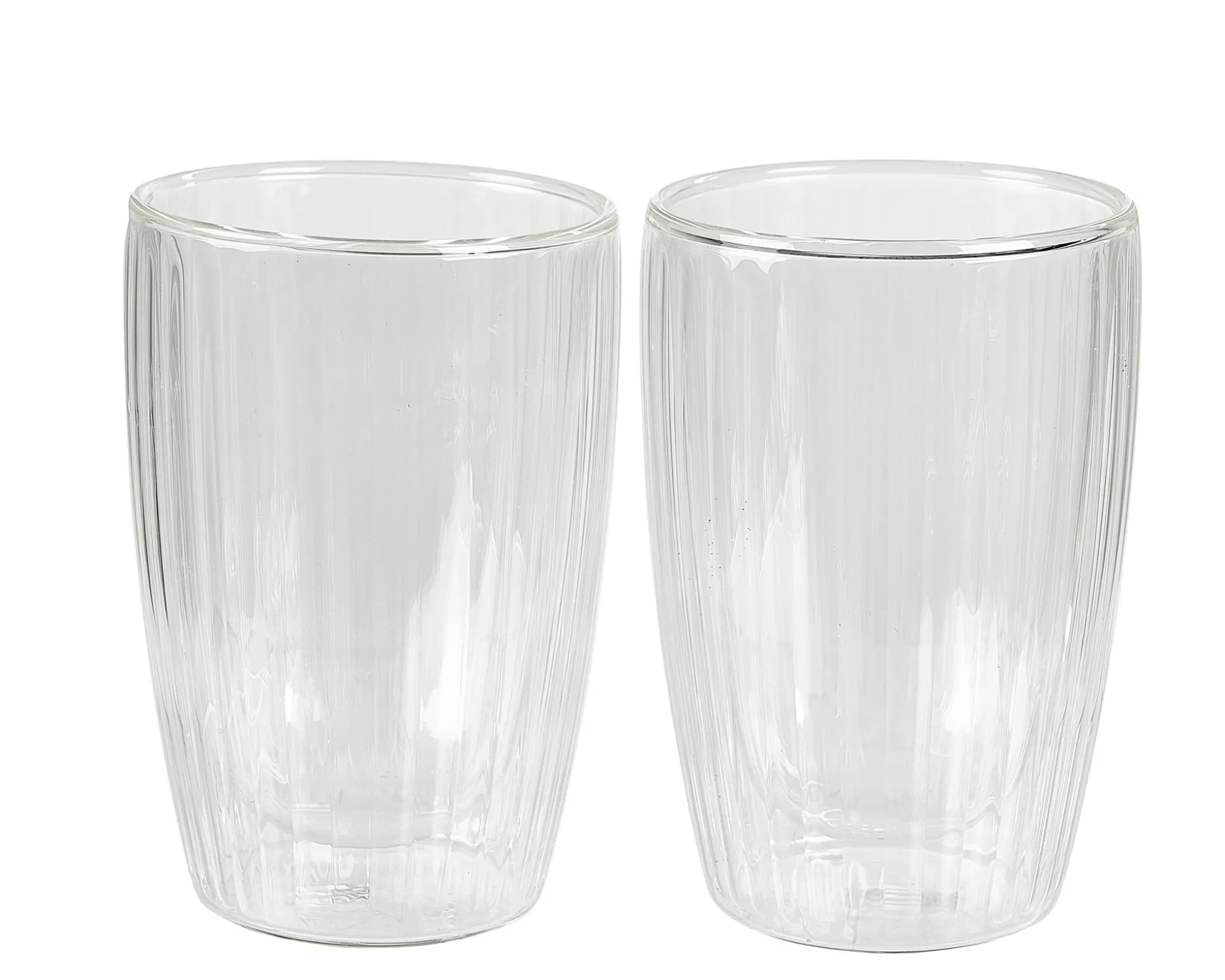 Vasos Para Té<CASA Pausa Vaso De Doble Pared Juego De 2 Transparente