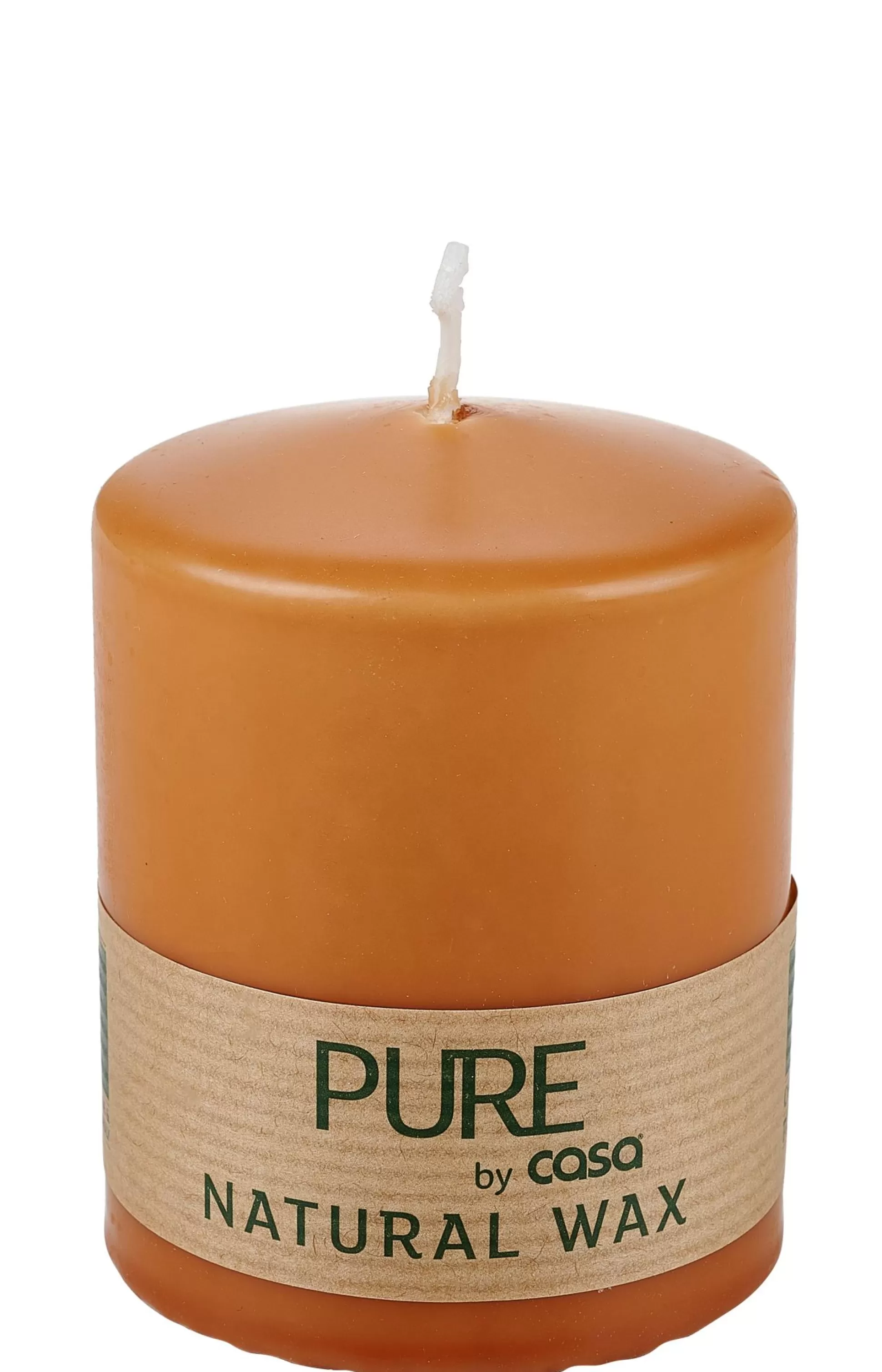 Velas<CASA Pure Vela Cilindrica Caramelo