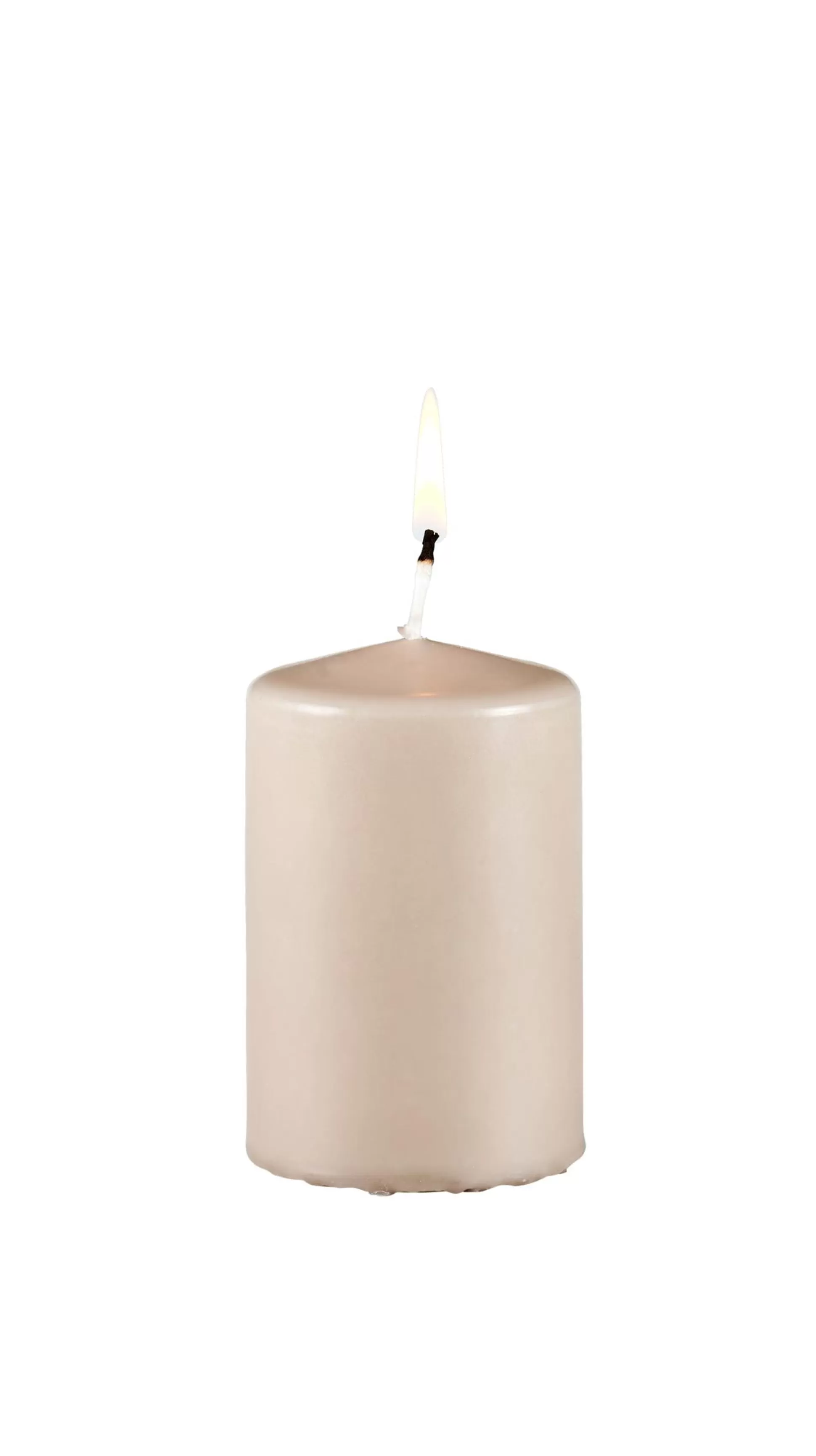 Velas<CASA Pure Vela Cilindrica Gris