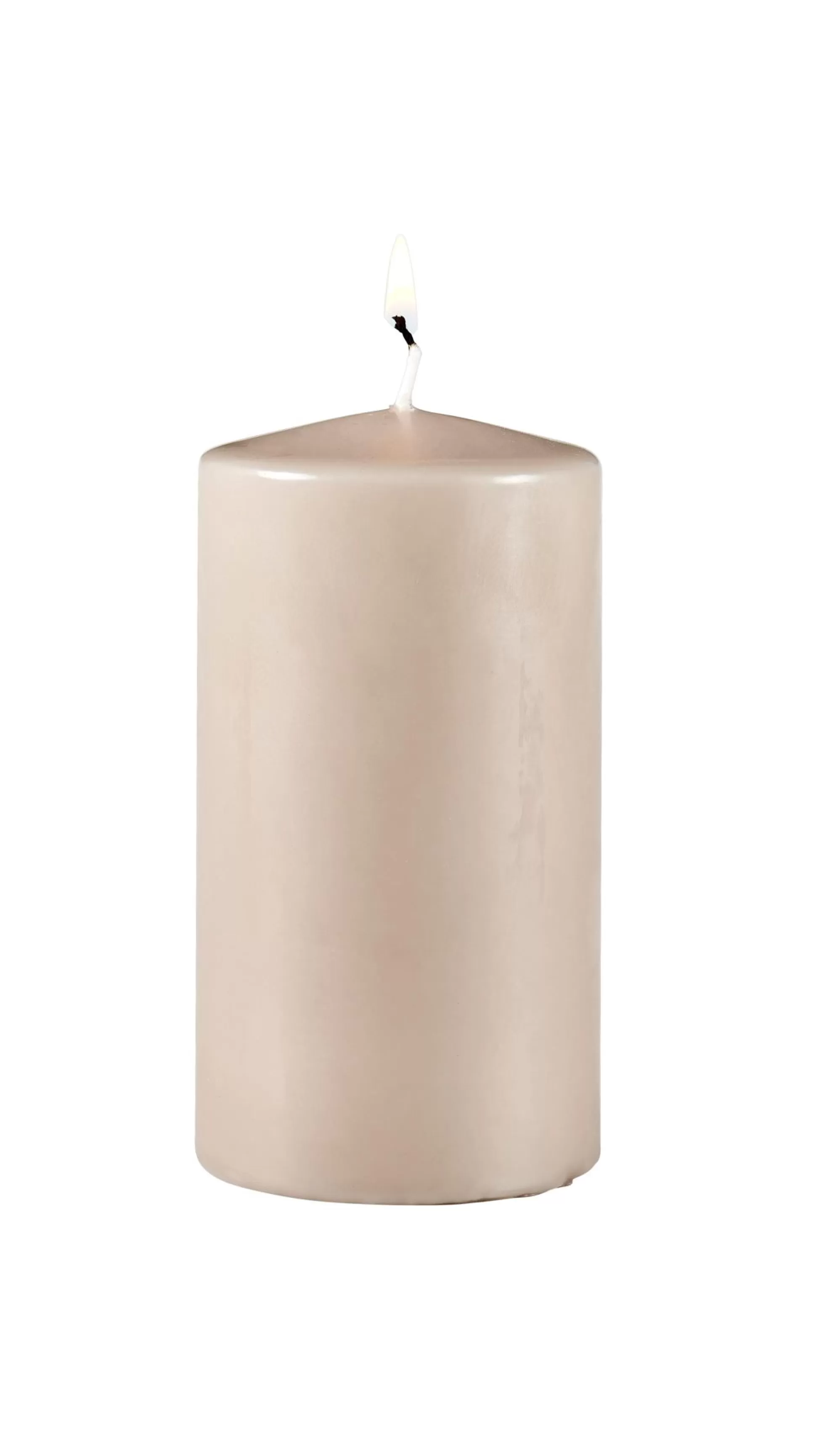 Velas<CASA Pure Vela Cilindrica Gris