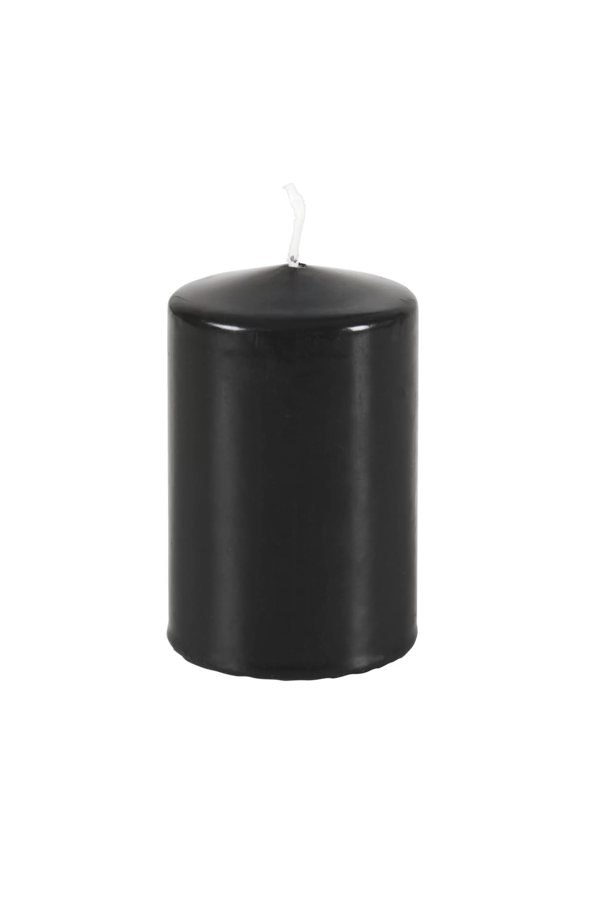 Velas<CASA Pure Vela Cilindrica Negro