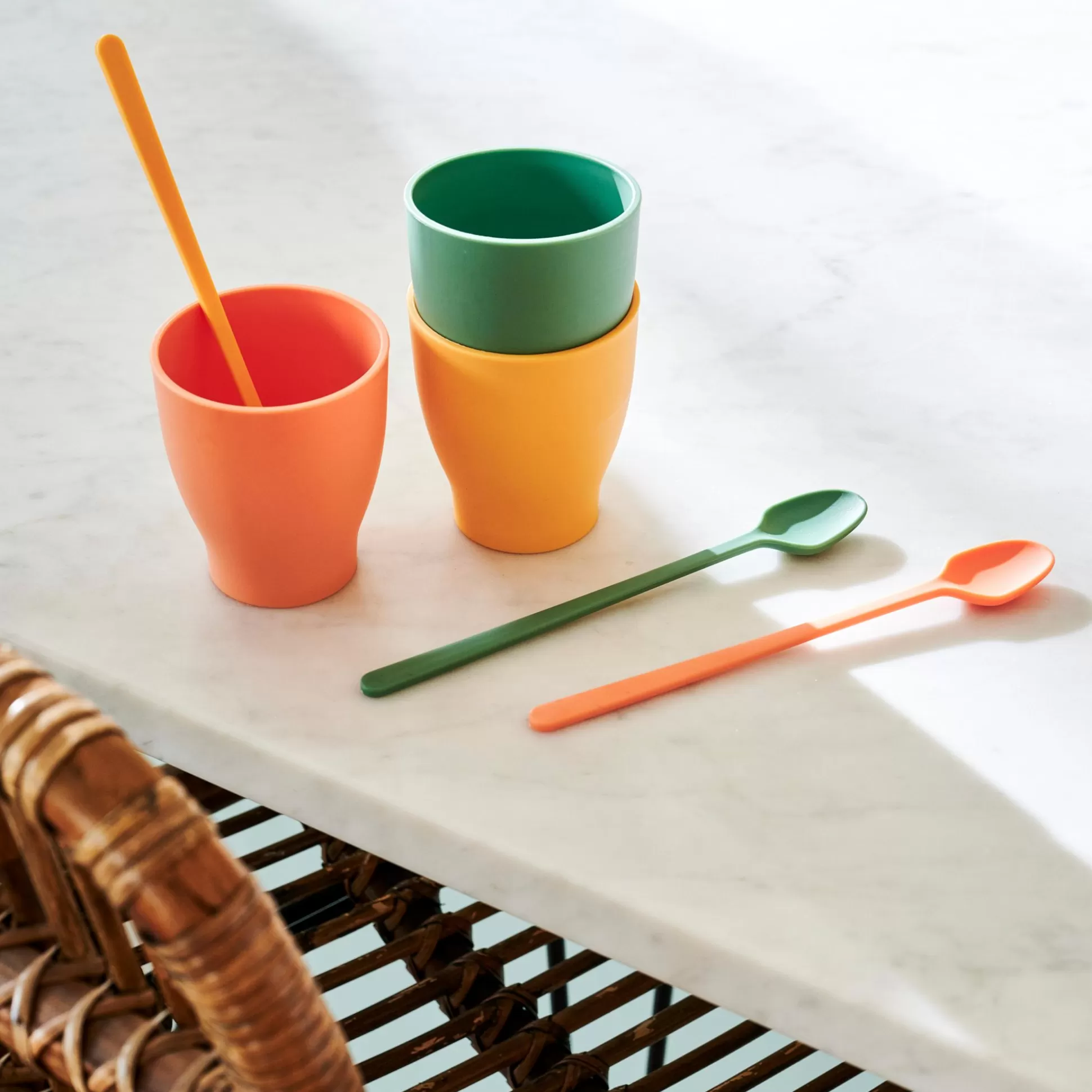 Accesorios Coctéles<CASA Samba Cucharilla Para Coctel Naranja