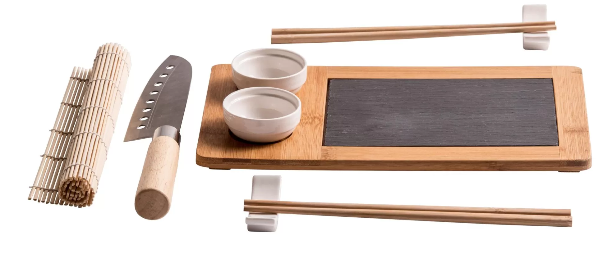 Instrumentos De Cocina<CASA Samourai Juego Para Sushi De 10 Piezas Natural