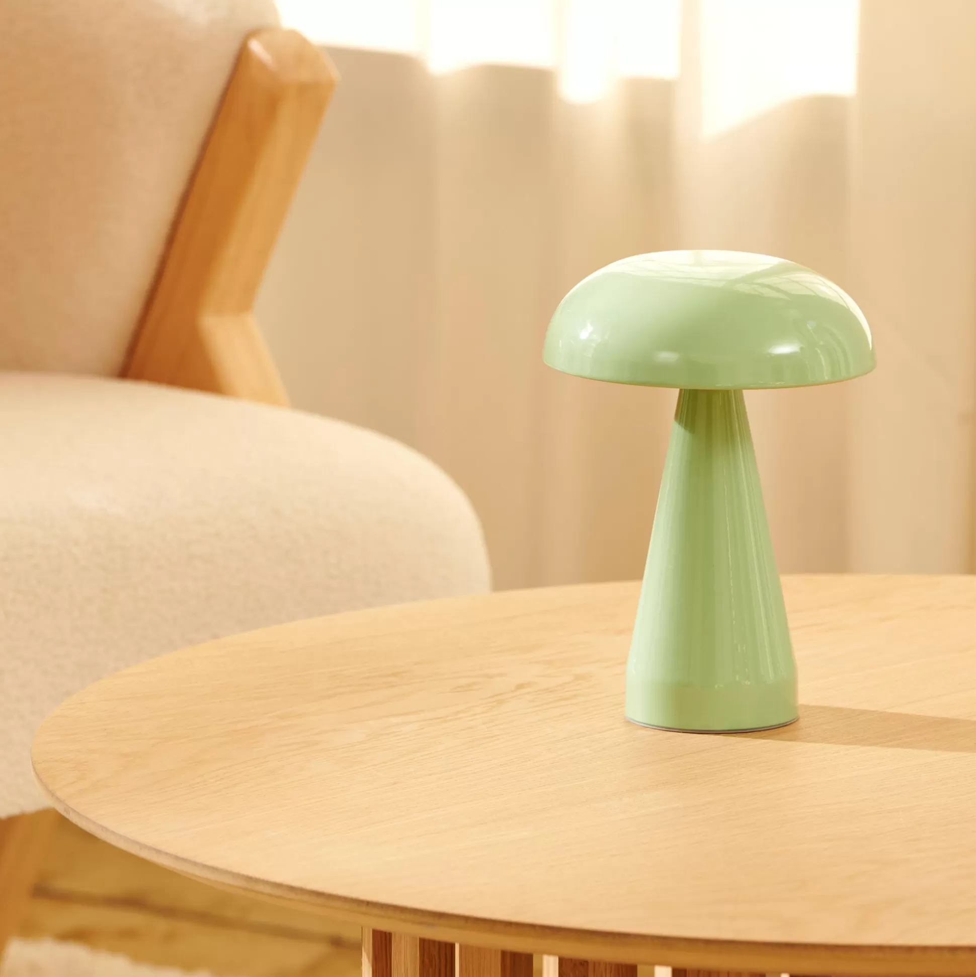 Lamparas De Mesa<CASA Shroomlight Lampara De Mesa Menta